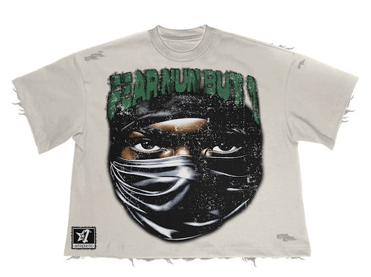 FNB1 "Ninja" Boxy Tee (Off White)